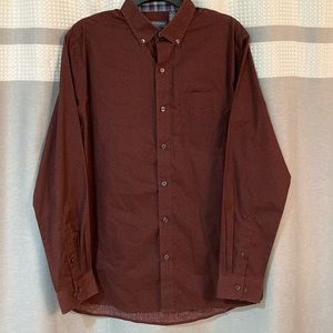 Van Heusen Mens Dress Shirt Medium 15-15 1/2